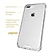 iPhone 7 Plus Case Clear, iPhone 8 Plus Case, Pajuva PC+TPU Transparent Case Thin for iPhone 7/8 Plus Crystal Clear Case with Bumper (Clear)