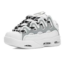 Osiris Mens D3 2001 25 Years/White/Silver 5.5 Medium