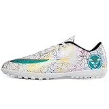 TKIG Mens Women's Football Shoe No Slip Football Cleat for Youth Running Green
