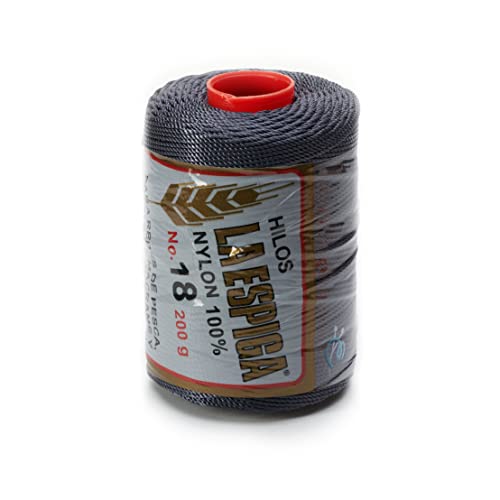 Image of Espiga No.18-100% Nylon Omega String Cord for Knitting and Crochet - 83 Oxford Gray