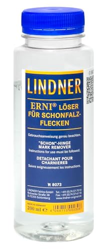 Détachant ERNI LINDNER de trace de charnières pour nettoyage de timbre ancien