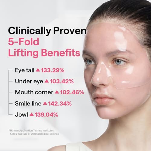 Image of Mediheal Hyper Collagen - Collagen Real Deep Mask, Overnight Firming & Hydrating Gel Mask, Pore Appearance Refining, Plumping & Elasticity Care, Korean Skincare (4ea)