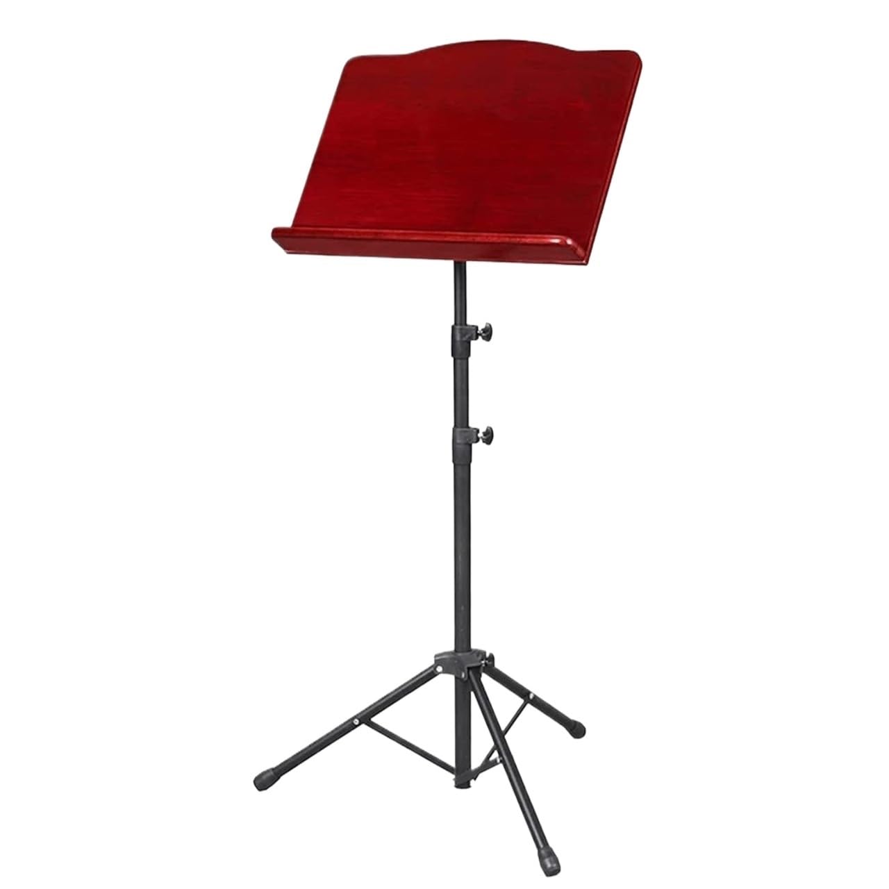 Leggio Musicale Supporto per Spartiti Portatile Pieghevole Regolabile in Altezza in Legno retrò Supporto