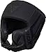 RDX Boxing Headgear Sparring Grappling, Maya Hide Leather, Head Gear for MMA Muay Thai Kickboxing Training, Multi Layered Padding, Taekwondo Martial Arts BJJ Wrestling Karate, Black