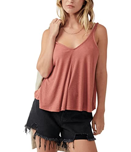 Free People Dani Tank Top Wind Blush Lg (Women's 12-14) #TOP18