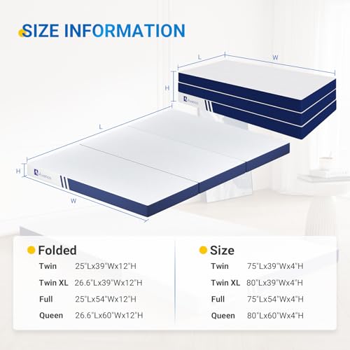 Avenco Folding Mattress Twin