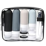 Matériau de haute qualité : Cet kit voyage est fabriqué en plastique PP de haute qualité, durable, sûr et réutilisable. Le flacon voyage silicone offre une excellente étanchéité, idéal comme contenant voyage et bouteille vide pour vos produits de toilette. Écologique et fiable pour le quotidien et les voyages.