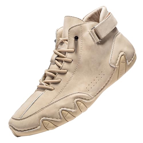 Basket Femme Confortable - Chaussures Eau Femme Baskets Cuir Sneakers Laçage Basquettes Antidérapant Basket Montantes Sneaker Tendance Shoe Orthopédique...