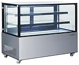 Matériel Professionnel CombiSteel Vitrine Réfrigérée Professionnelle 4 Faces Vitrées - 470 L