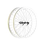 700C Fahrradradsatz Doppelwandige Felge aus Aluminiumlegierung 30 MM Bremse Schnellspanner Geeignet FüR Rennrad Laufradsatz Flexibel/Silber/Bike wheelset