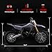 KOOZ 72V 8000W Electric Dirt Bike for Adult,HP131E-L Electric-Motorcycle with 35AH Lithium Battery,Top Speed 56 MPH with 19