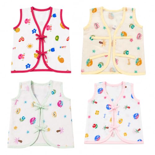 Image of V2M Cotton Jhabla New Born Baby Clothes