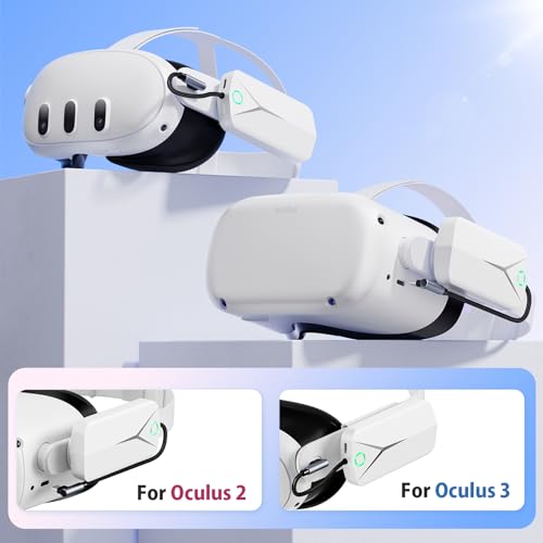 image for moolechi Battery Pack for Oculus Quest 3 and 2, Accessories for Meta Q