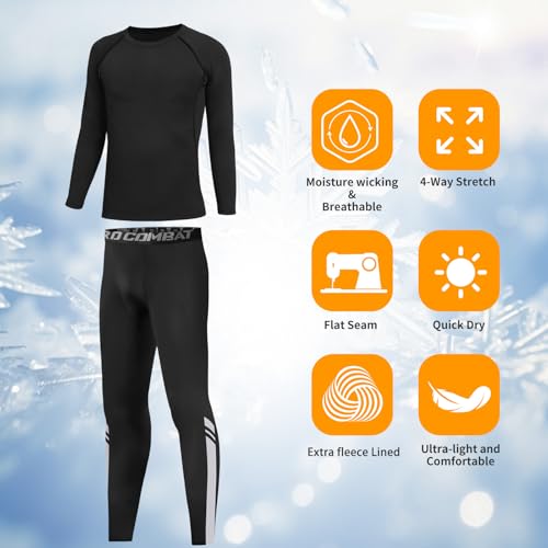 Couche de base thermique extensible avec collant de compression pour enfant - 3