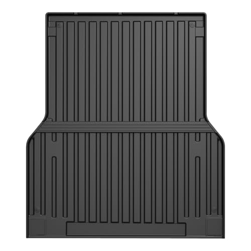 Garvee Truck Bed Mat Compatible with Tacoma TRD Sport Double Cab 2005-2023, All Weather TPE Vehicle Bed Mat Cover for Tacoma TRD Sport Double Cab 2005