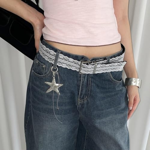 Stretch Lace Belt For Women Elastic Waistband PU Leather Lightweight Comfortable Outfit Enhancer2