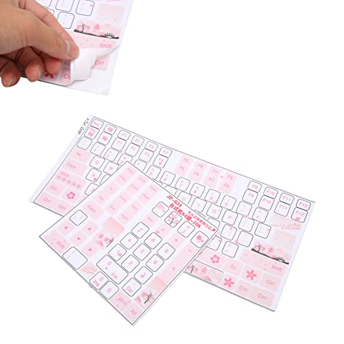 Pegatinas universales para teclado de computadora de escritorio miniatura 6