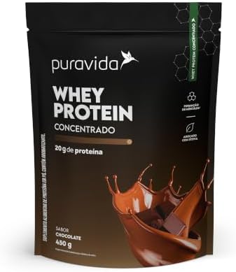 Puravida Whey Protein Concentrado Chocolate 450G