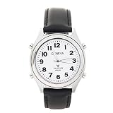 Charles Raymond Atomic Talking Watch - Unisex Watch w/Alarm Speaks Time, Day, & Date - Great for The