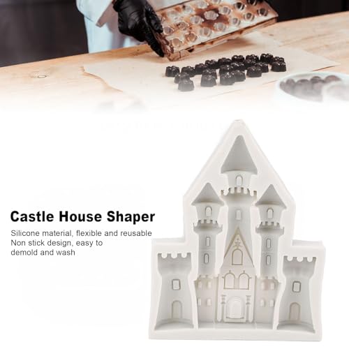 Molde Castillo de Silicona para Fondant y Chocolate miniatura 4