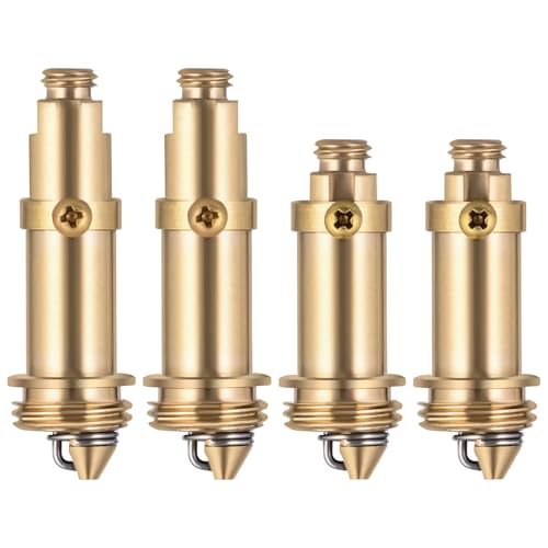 Hawdows 4Pcs Válvula para Lavabo Clic Clac, Valvula Click Clack Lavabo, Mecanismos de Recambio para Juego de Drenaje Universal, Elemento de Muelle de Compresión para Reemplazar Piezas Rotas