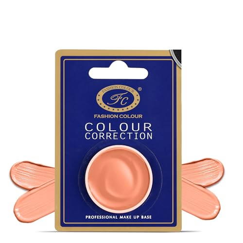 Image of FASHION COLOUR Colour Correction Professional Makeup Base | Full coverage Concealer | Face Makeup | Corrector For Under Eye Dark Circles, Acne & Blemishes | Matte Finish | 3g | 626A