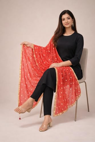 Image of Women Rayon Straight Golden Foil Printed Kurta with Palazzo || Kurti with Palazzo Set for Casual Party & Festival Wear in Round Neck with 3 /4 Sleeve for Girls