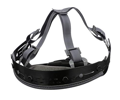 Image of MSA 10148706 Fas-Trac III Replacement Suspension - 4-Point Attachment, Size: Small, V-Gard Helmet Accessory, Cap-Style Hard Hat Suspension, Adjustable Component, Replaceable & Durable Gear,BLACK