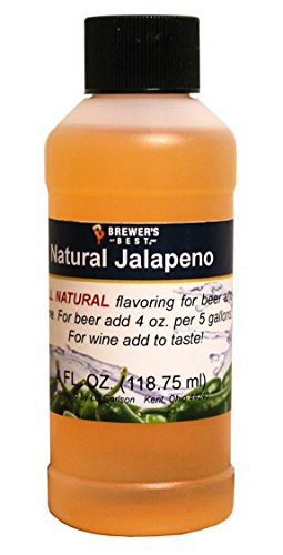 Brewer's Best Natural Beer and Wine Fruit Flavoring (Jalapeno)