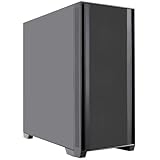 CONCEPTION SOBRE AVEC ISOLATION : Panneau latéral avec revêtement anti-bruit et façade mesh pour combiner réduction sonore et circulation d’air efficace