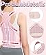 MXYZQDE Rücken Geradehalter, Haltungs Rücken Herren Und Damen, Rückenstützgürtel Für Büroarbeit, Sport, Alltagsaktivitäten Posture Corrector Women