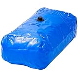 UPstore 貯水タンク 横置き 屋外 家庭用 大容量 240L 雨水タンク 貯蔵水タンク 貯水槽 災害時 断水時備え 農作業 運搬可能 コンパクト 折りたたみ式 耐久 耐水 固定リング レバー式コック付き (240L / W94cm*D55cm)