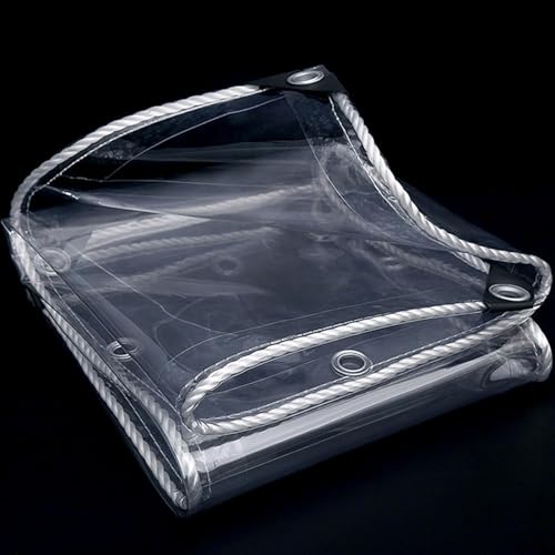 Bâche imperméable en PVC pour abri de jardin et bâche de camping transparente