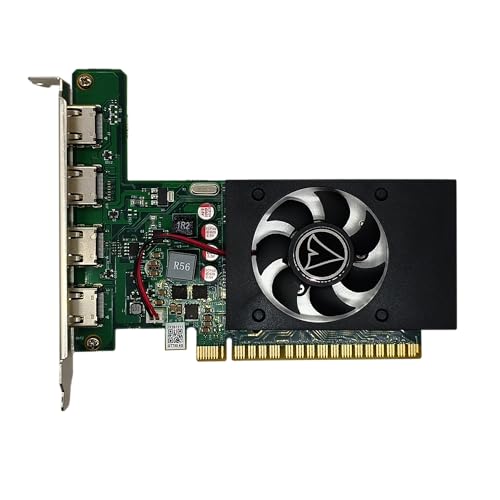 Image of GeForce GT 730 Graphics Card, 4x HDMI 4GB GDDR5 Video Card PCIe 2.0x8 384CUDA Gaming Video Card for for Multi-Monitor Business, HTPC, Home Theater, Silent PC