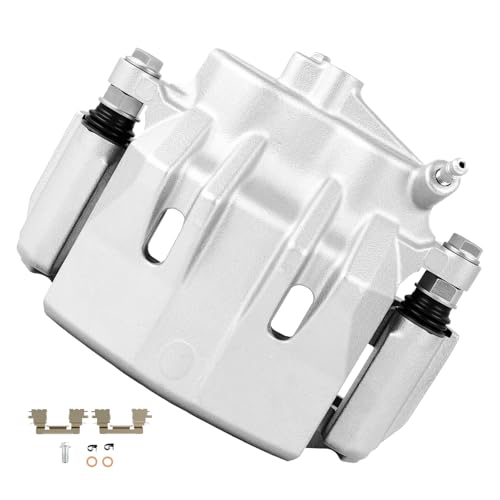 Image of cciyu Front Left Disc Brake Caliper Assembly with Bracket For Lexus For ES300 V6 3.0L 2002-2003, For Lexus For ES330 V6 3.3L 2004-2006 Replace# 19-B2830 Front Driver Side