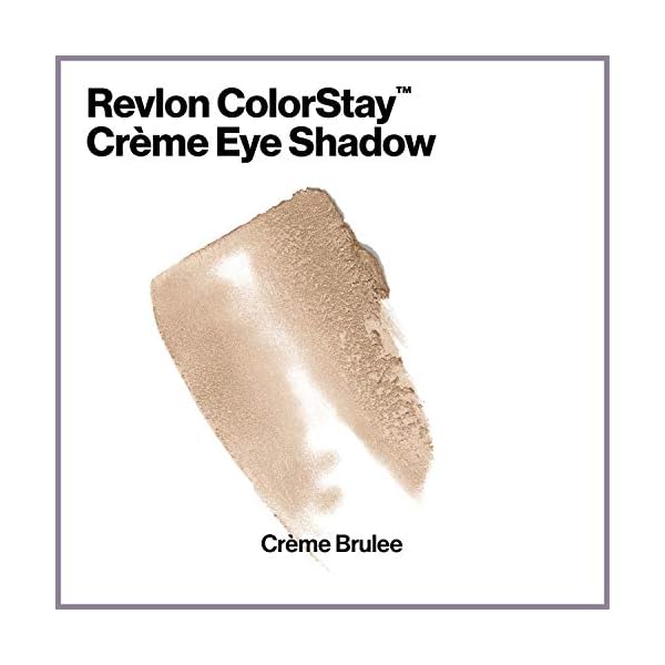 Revlon-Colorstay-Creme-Eye-Shadow-Longwear-Blendable-Matte-or-Shimmer-Eye-Makeup-Creme-Brulee-705 Revlon Crème Eyeshadow, ColorStay 24 Hour Eye Makeup, Highly Pigmented Cream Formula in Blendable Matte & Shimmer Finishes, 705 Crème Brûlée, 0.18 Oz