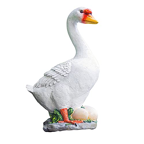 MGUOTP Adornos De Resina De Simulación, Adornos De Jardín, Adorables Estatuas De Animales, Artesanías, Hogar, Jardín Al Aire Libre, Decoración Duradera-A Cover
