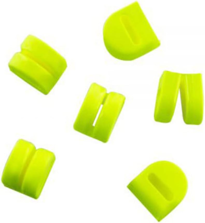 Scotty #1190 Power Grip Plus Release Clip Replacement Pads (3-Pair Pack), Beige | (3-Pair Pack), Yellow, Intended For Use With Power Grip Plus Release Clips