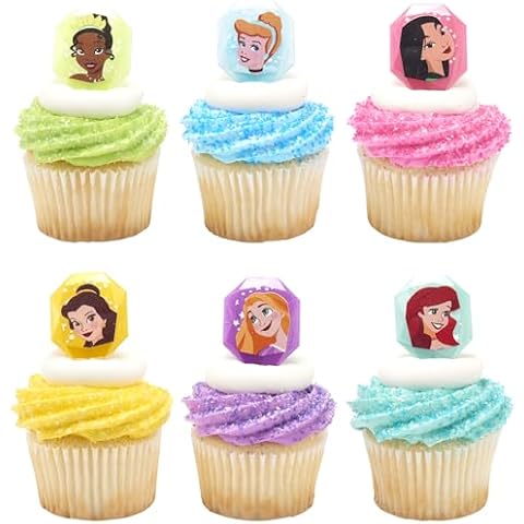DecoPac Disney Princess Cupcake Toppers Cover