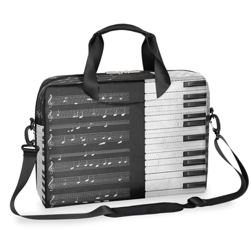 Maletín para portátil 13-16 pulgadas con diseño piano