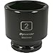 Dynamic Tools D020364 3/4" Drive 6 Point SAE Impact Socket with 2" Standard Length