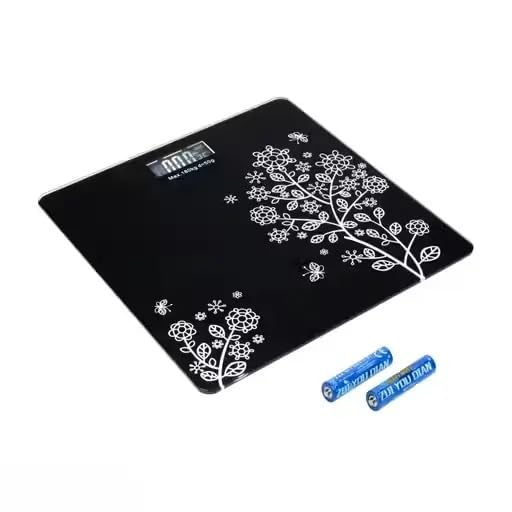 Digital Tempered Glass Weighing Scale – Flower Design LCD (default, Standard)-image-33