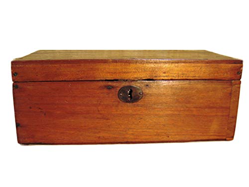  Leon D\'Oro Vecchio Bauletto in Teak. India. ANTIQUARIATO Orientale - 0287