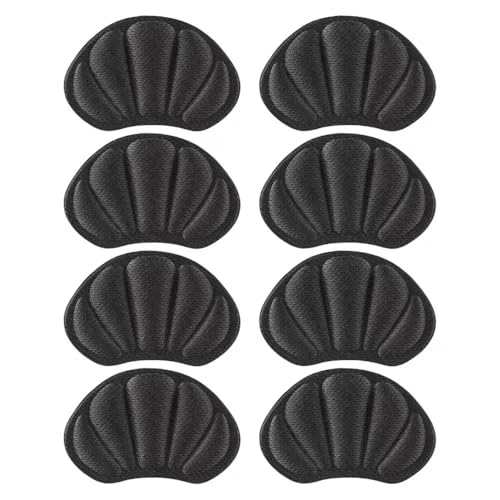 BWOOOWE 4 Pares Taloneras para Zapatos Almohadilla Talon Antirozaduras Zapatos Protector Autoadhesivo Talonera Silicona Unisex Prevención de Ampollas Insertos para Calzado