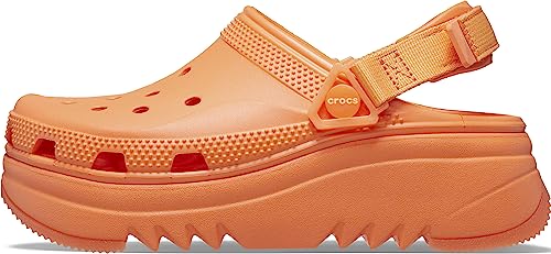 Crocs Unisex Classic Hiker Xscape Clog Shoes for Women & Men – Webbed Backstrap – Perforated – Rubber Heel Shoes for Women & Men – Webbed Backstrap – Perforated – Rubber Heel, Persimmon, 3 UK Men / 4 - Image 7