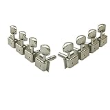 Kluson Traditional 4 Aside Tuners For Lap Steel Guitars Nickel