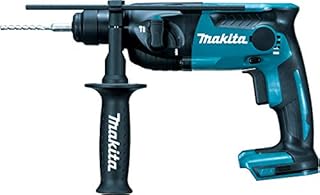 Makita DHR165ZJ 18V Li-Ion LXT 16mm Rotary Hammer Drill Supplied in A Makpac Case - Batteries and Charger Not Included,Blue,LARGE