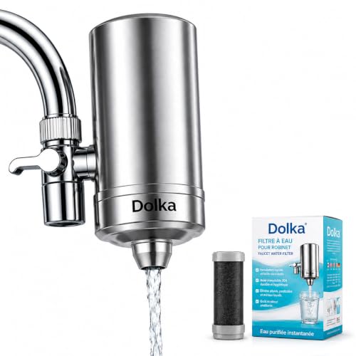 Filtre Eau Robinet Cuisine Dolka – Purificateur Eau Robinet en 10...