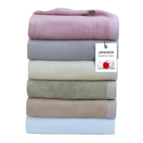 Image of Spread Spain Bamboo Hand Towel, Ultra Soft, Absorbent & Quick Dry, 360 GSM, Towel for Daily use, Gym, Pool, Travel, Sports and Yoga, 40cms x 60cms, Pack of 1 (Olive)