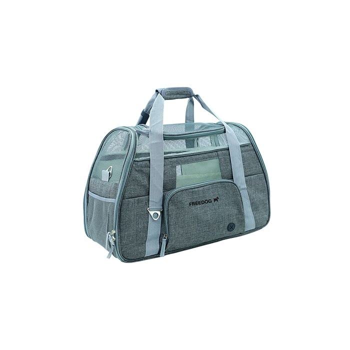 TRANSPORTÍN CROSSWORLD Gris 51 X 23 X 35CM